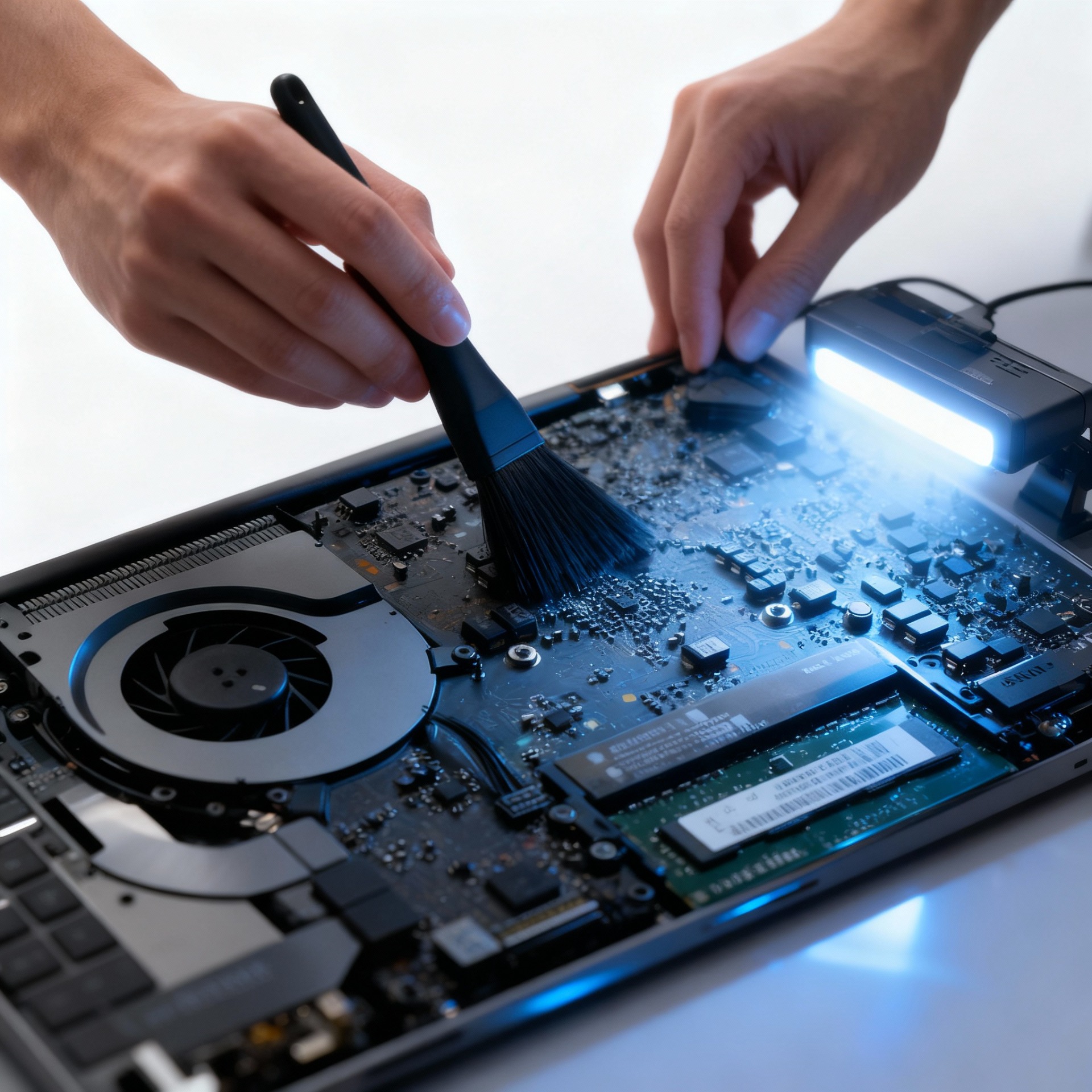 Laptop tisztítás pasztázás