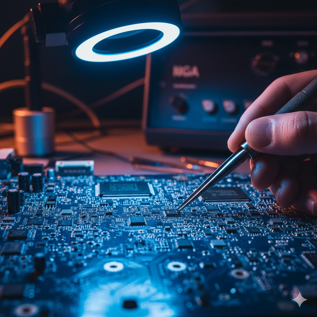 Laptop Alaplap SMD javítás